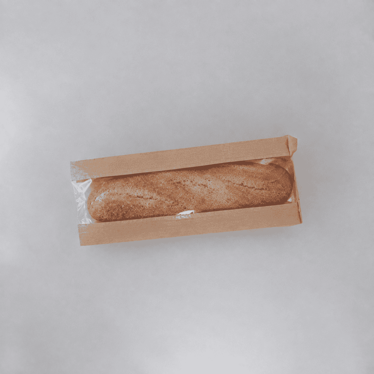 Bolsa para Pan 1 Bocadillo con Ventana 14+6x32 Caja 1.000 Unidades - Imagen 1